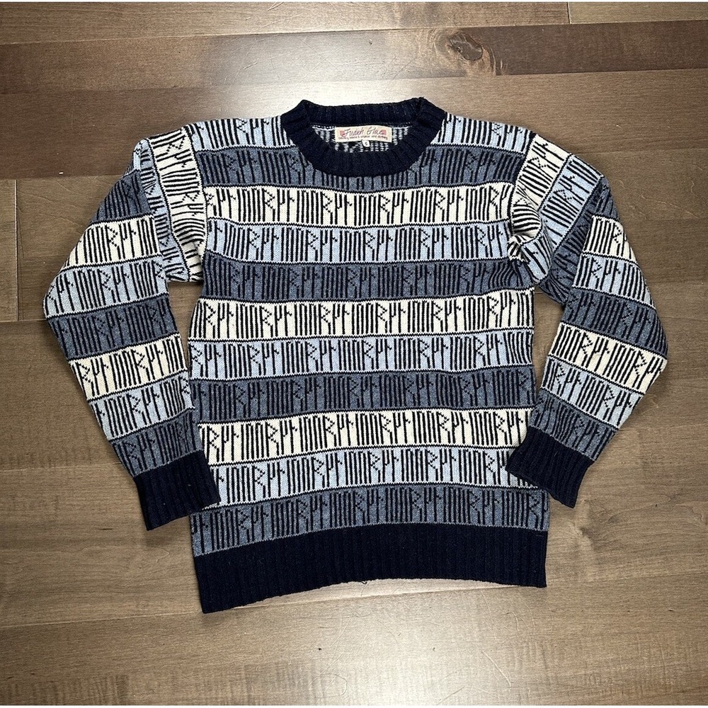 Judith Glue Sweater Women's Small Orkney Knitwear Pure New Wool Scotland ISLE